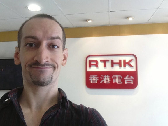 Infiltrating the Hong Kong airwaves.