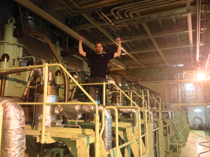 In the belly of the beast