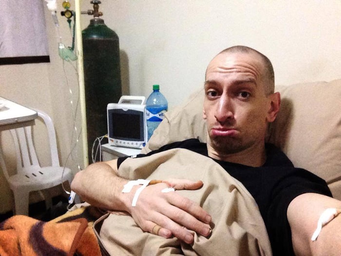 Instead of touring the salt flats, I spent a day in the hospital in Uyuni :-(