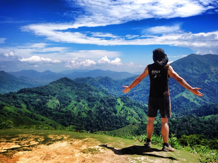Spectacular views on the way to La Ciudad Perdida (see more pics from the trek on Facebook)