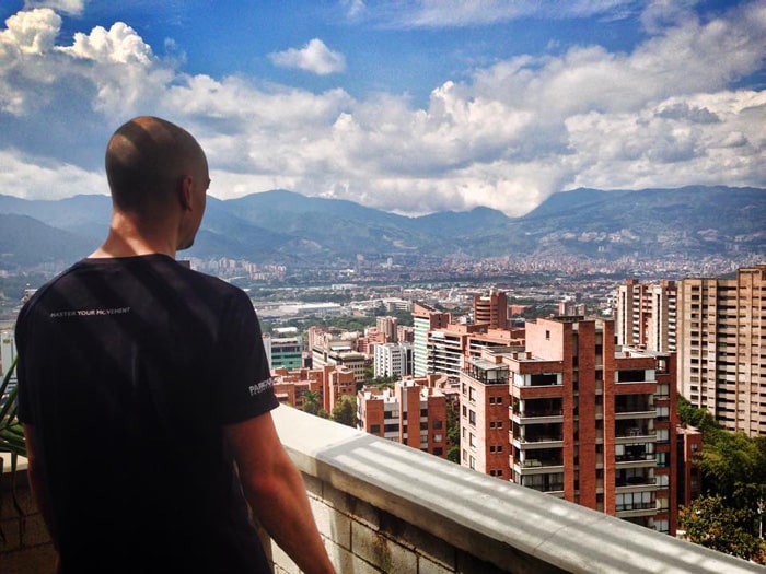 Overlooking Medellín