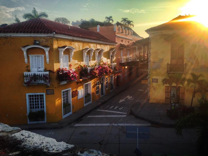 Sunrise in Cartagena