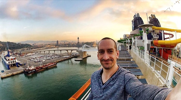 Arriving in Barcelona. You can see a bunch more pics from my cruise across the Atlantic over on Facebook.
