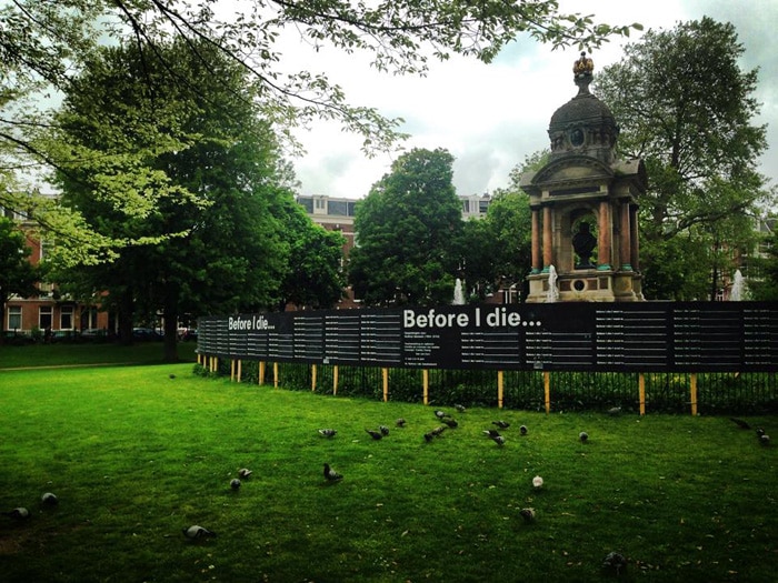 Sarphatipark (aka my gym in Amsterdam)