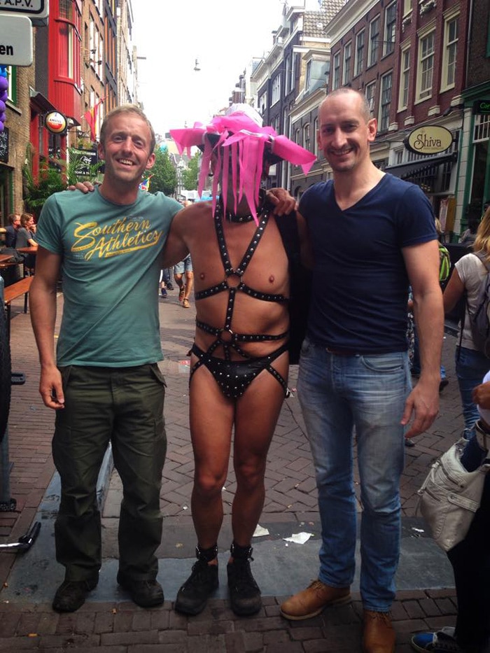 Gay pride in Amsterdam :-)