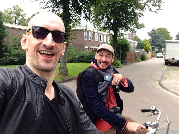Exploring Amsterdam-Noord.