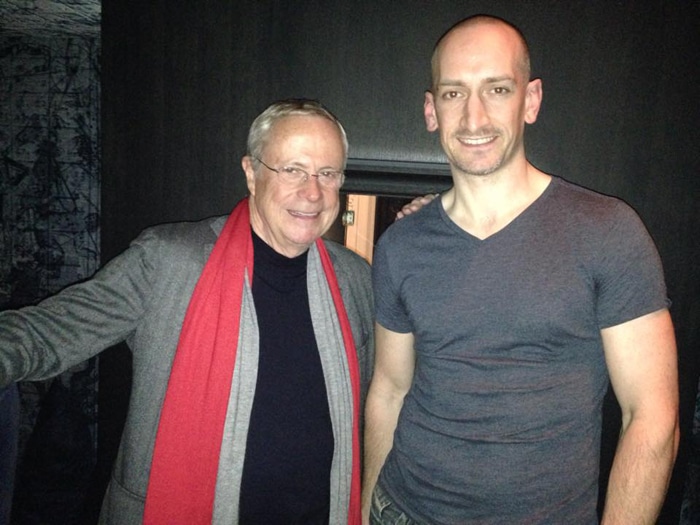 Meeting David Allen, Mr. GTD himself, at a meetup in Amsterdam.