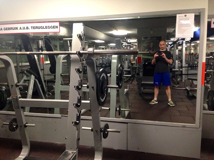 7am at the gym