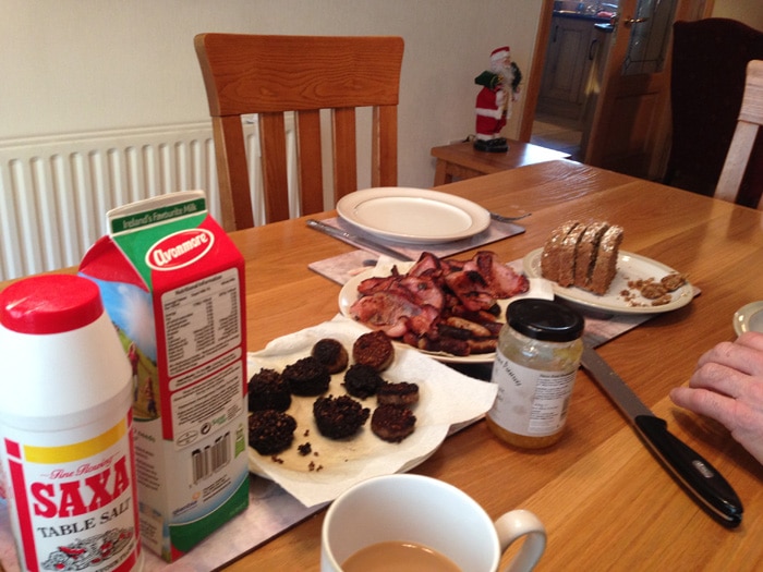 Irish breakfast.