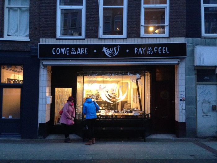 Trust Cafe - Pay what you want.