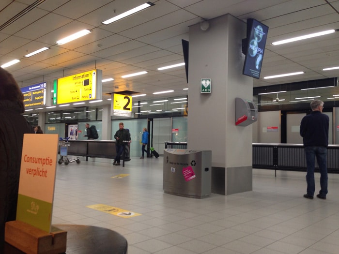 Airport waiting.