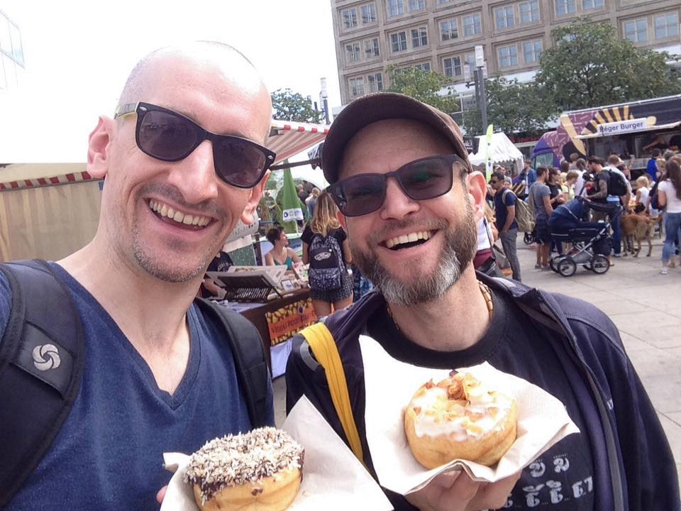 Vegan donut time with Justin P. Moore, he of The Lotus and the Artichoke
