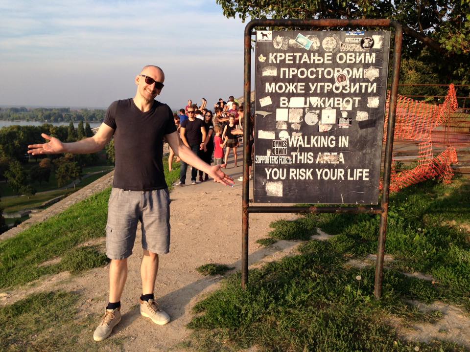 Serbians don't forbid you to walk in dangerous places. They just want you to know that if you do, you might die.