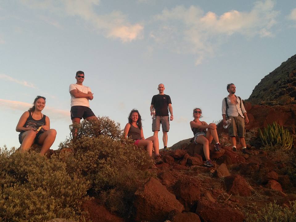 Hike to Punto de Teno in Tenerife. Thanks to Sonja for the photo :-)