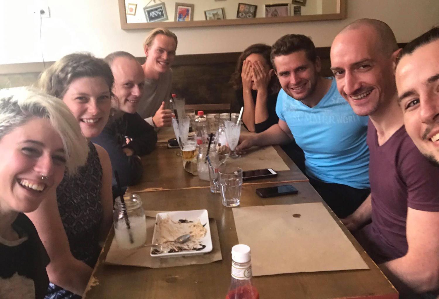 Big fat Saturday lunch with unos amigos
