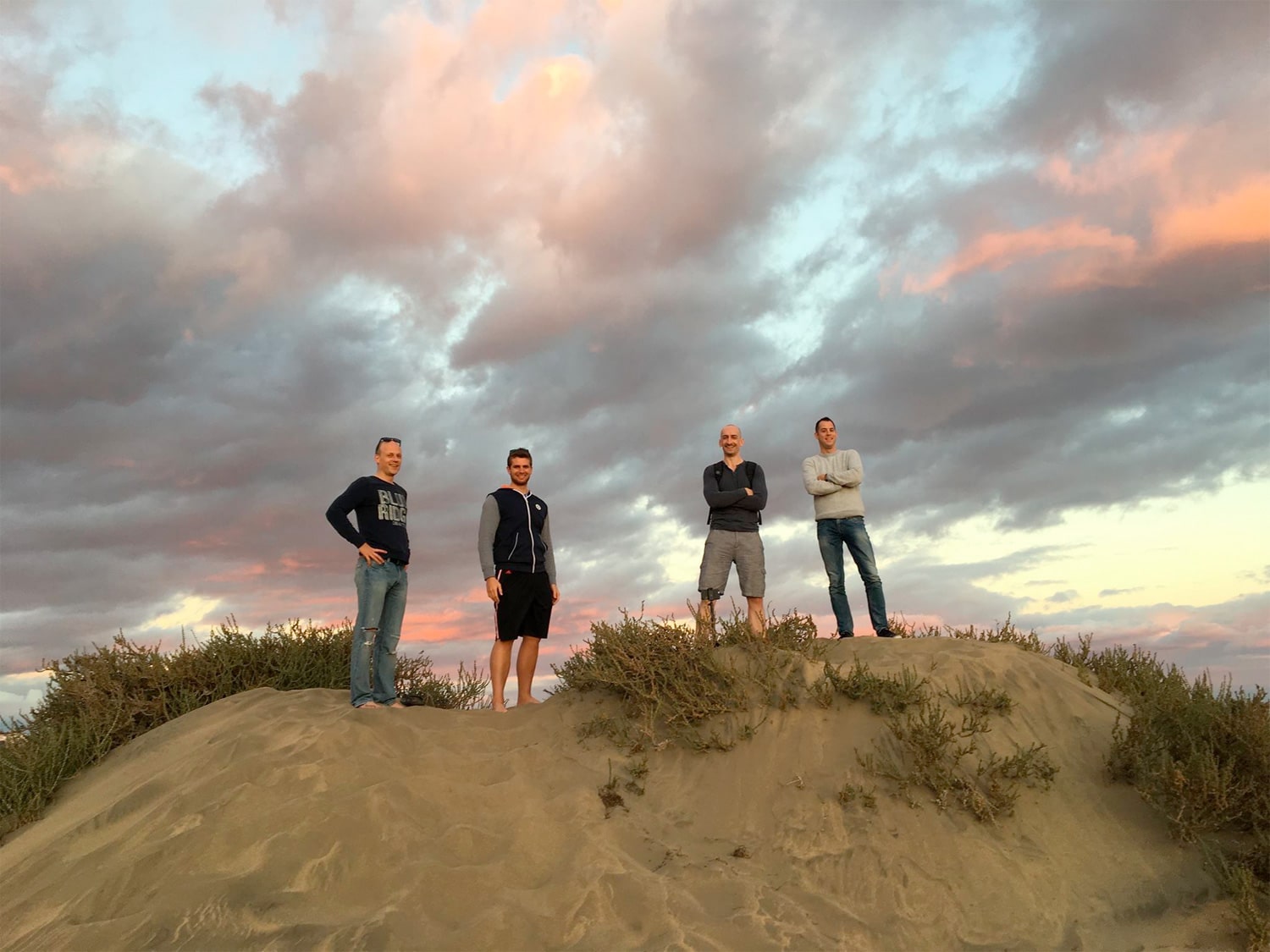 On the dunes in Maspalomas