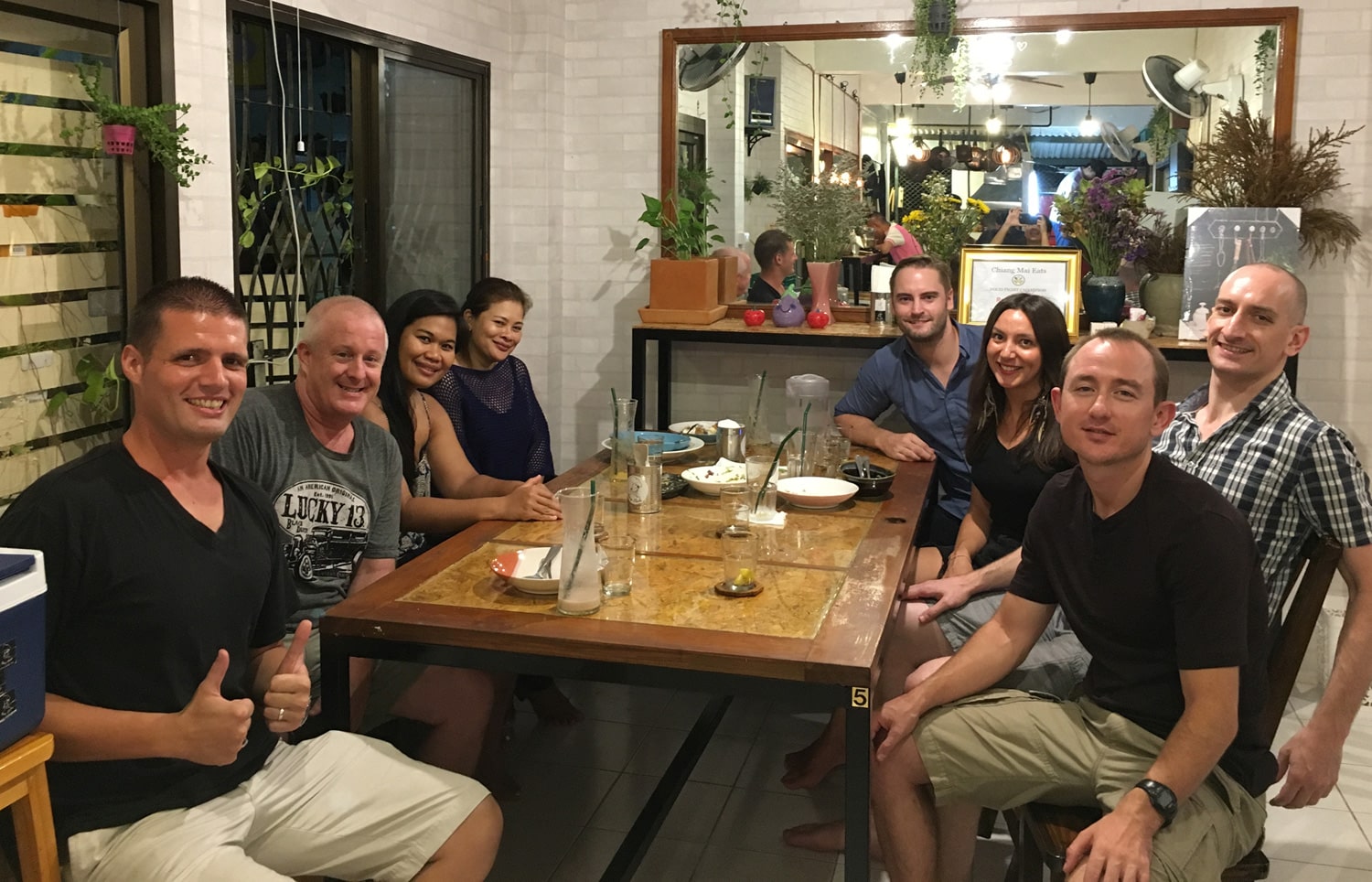 Saturday evening in Chiang Mai