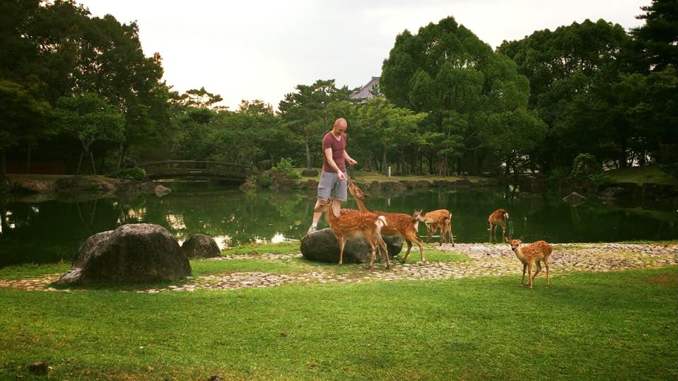 Channeling my inner Disney princess in Nara, Japan