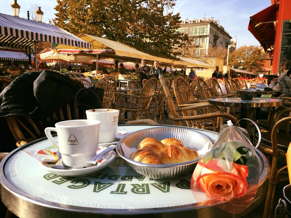 Breakfast in Nice