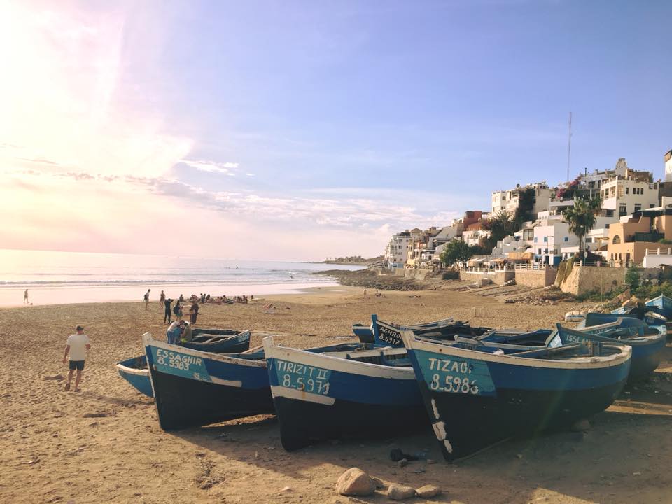 Taghazout beach