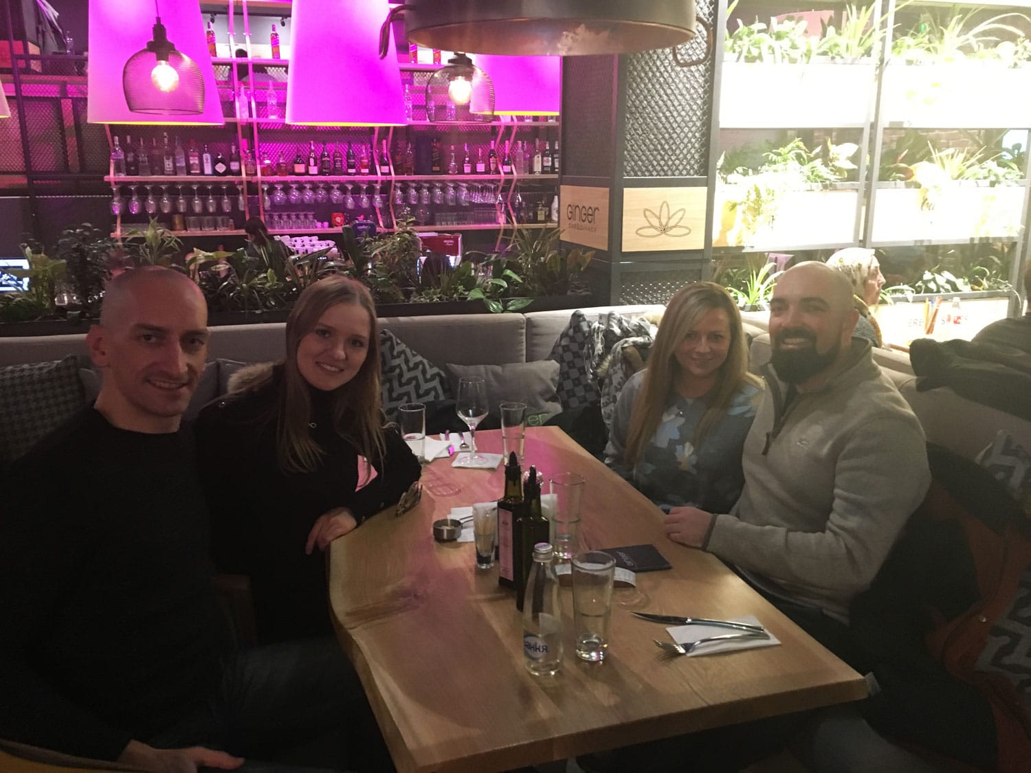 Hanging with the Irish Around Oz crew in Bansko.