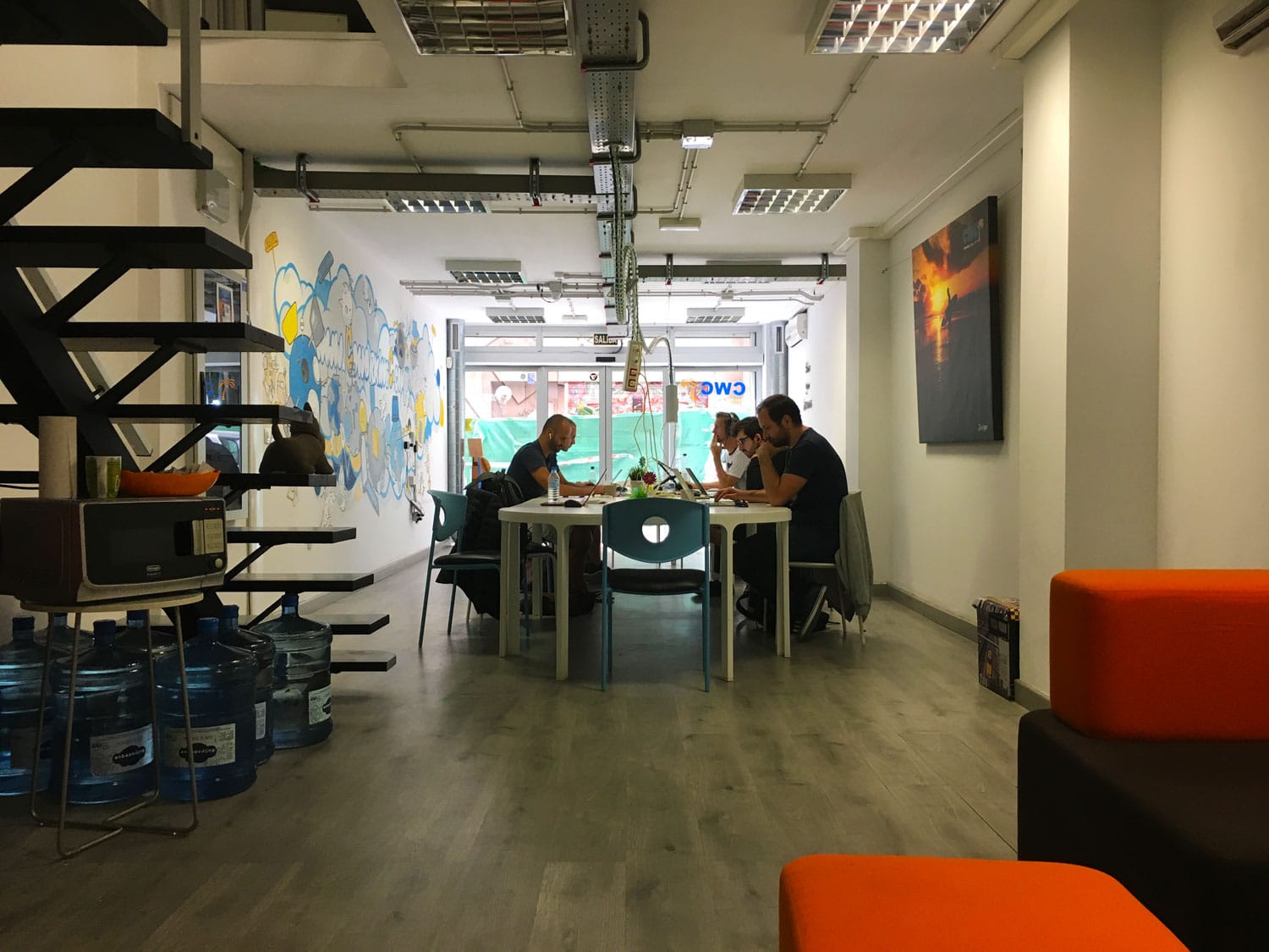 At CoworkingC in Las Palmas