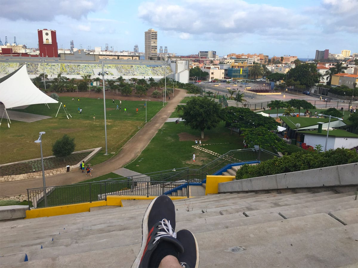 Back in Gran Canaria, running steps.Back in Gran Canaria, running steps.