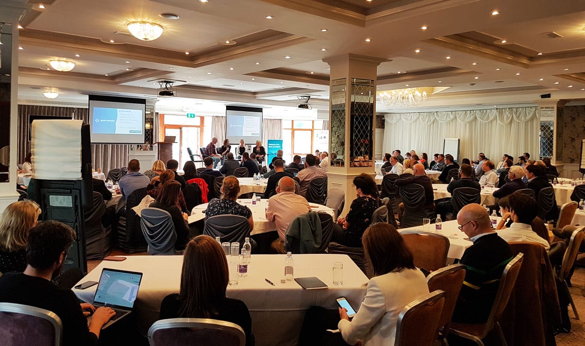 Panel discussion at the Grow Remote conference